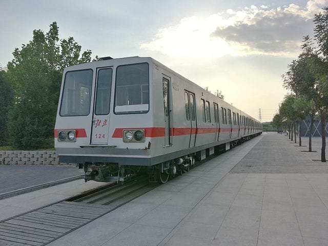 The Revolution Of China's Public Transportation System 1 640px G124 train in Beijing Subway Culture Park 1