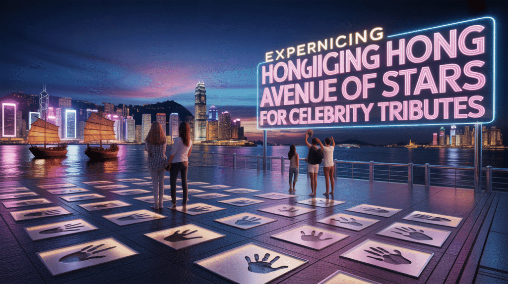 Experiencing Hong Kong Avenue of Stars for Celebrity Tributes
