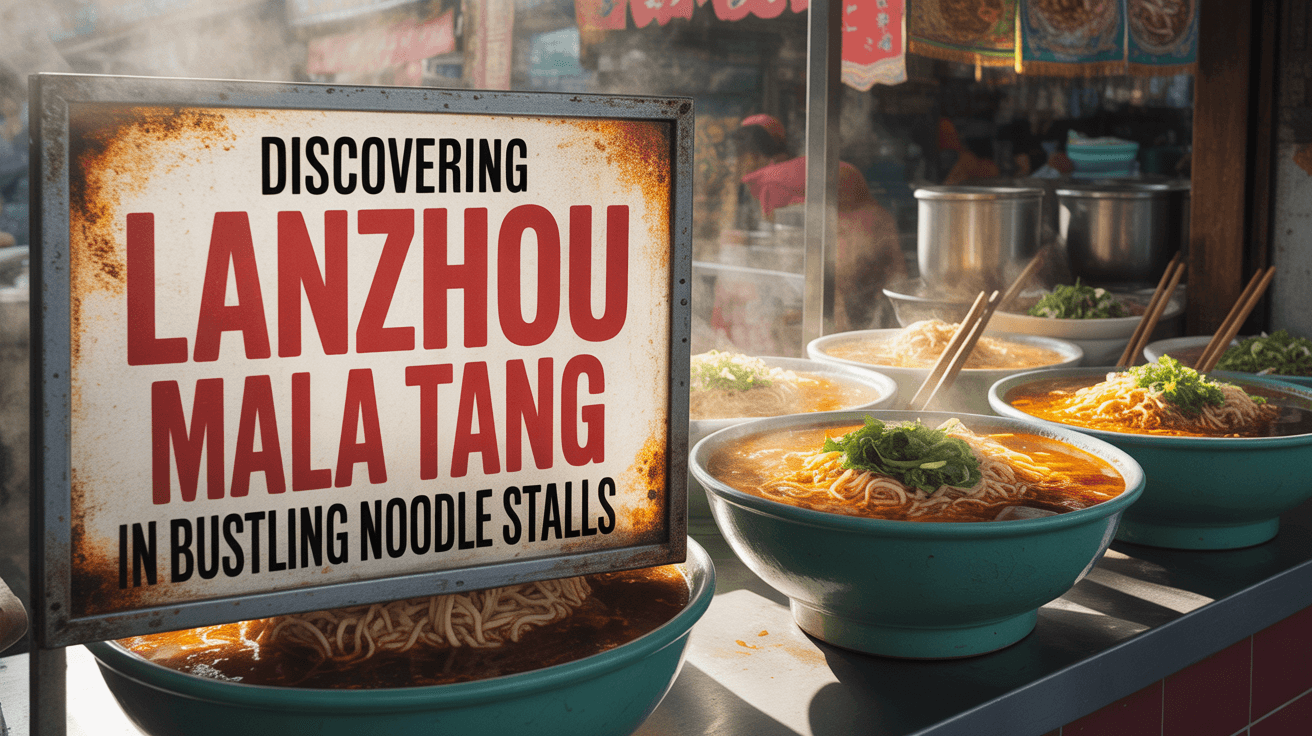 Discovering Lanzhou Mala Tang in Bustling Noodle Stalls 10
