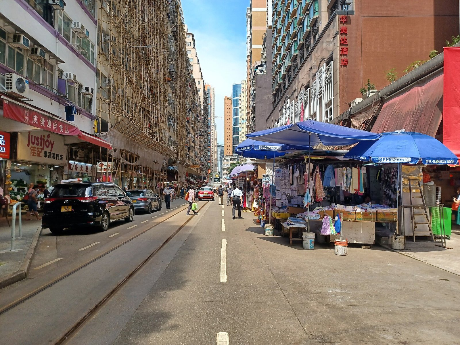 Chun Yeung Street wet market in North Point, Hong Kong